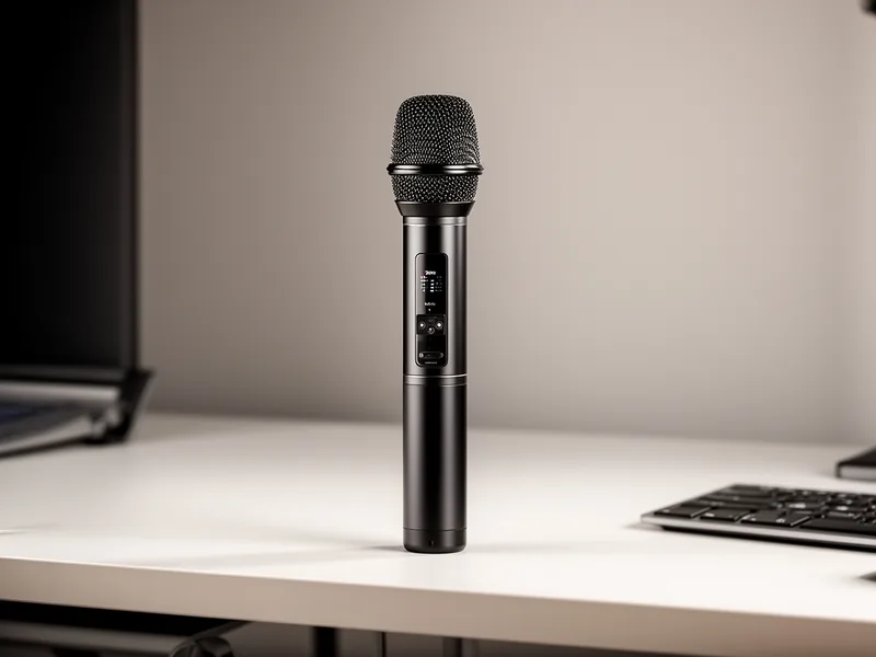 Microfon Wireless Pentru Interviuri