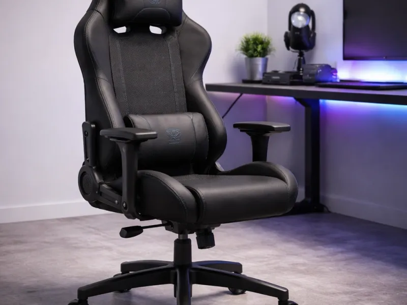 Scaun Ergonomic Cu Suport Lombar Pentru Gaming