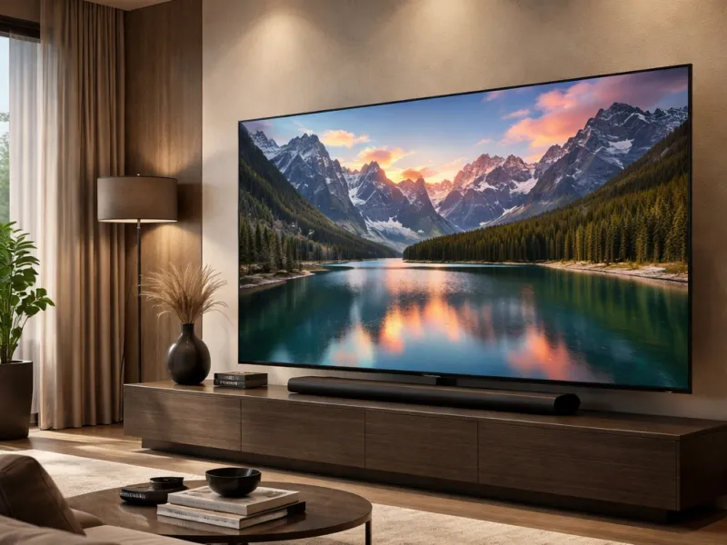 Televizor 8k Pentru Living Mare